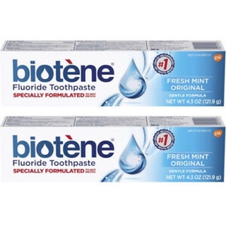 (Pre Order) Biotene Fresh Mint Original Fluoride Toothpaste, 4.3 ounce
