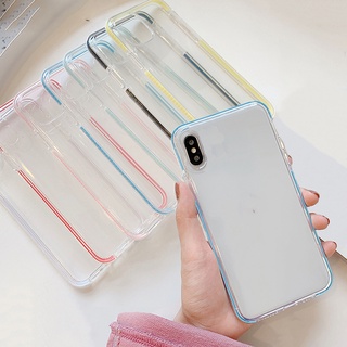 เคสใสกันกระแทก TPU สำหรับ I11 12 13 Pro Max X Xr Xs Max 7 8 Plus Se 2020 12 Pro Max 13 Pro 12 Pro 12 13 Mini