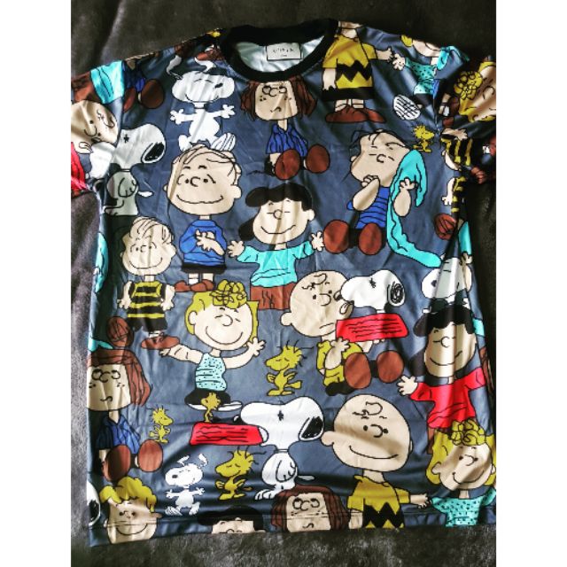 เสื้อ-snoopy-peanut-สวยๆ-มือ-1-แฟชั่นลายการ์ตูน-ผ้าสกูบ้า-ชิลล์-ชิลล์-ใส่สบาย