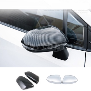 ฝาครอบกระจกมองข้าง คาร์บอนไฟเบอร์ อุปกรณ์เสริม สําหรับ Toyota 12th Gen Corolla Altis 2020-2023 2 ชิ้น