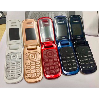 โทรศัพท์มือถือซัมซุง SAMSUNG GT-E1272  ใหม่  (สีดำ) มือถือฝาพับ ใช้ได้ 2 ซิม ทุกเครื่อข่าย AIS TRUE DTAC MY 3G/4G ปุ่มกด