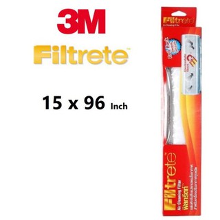 แผ่นกรองอากาศ 3M Filtrete ฟิลทรีตท์ ขนาด 15” X 96” นิ้ว พร้อมส่ง