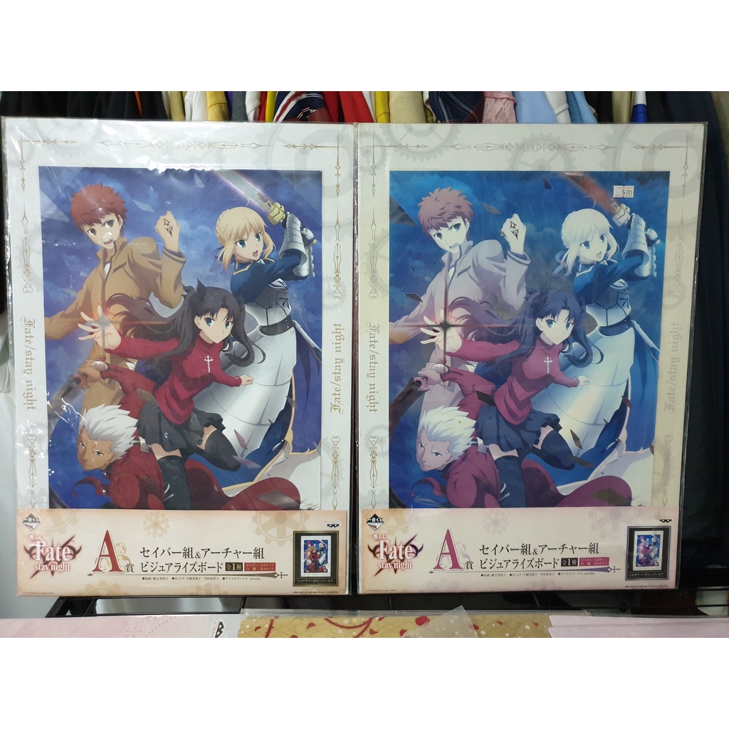 งานแท้-ขายเหมาโปสเตอร์-กรอบรูป-บอร์ดภาพ-fate-kancolle-madoka-banpresto