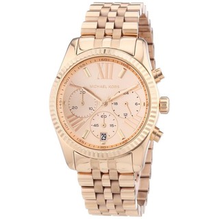 Michael Kors นาฬิกาข้อมือผู้หญิง สายสแตนเลส รุ่น MK5569 - สีโรสโกลด์