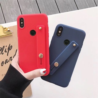 Xiaomi Redmi K20 4A 4X 5 Plus 7A Wrist Strap Slim Thin Matte Hand Band Candy Color Soft TPU Silicon Case Cover