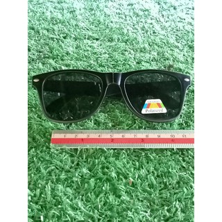 แว่นกันแดด+กรองแสง polarized พับได้