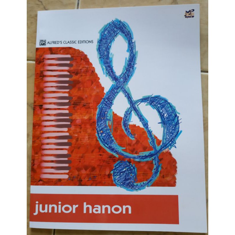 หนังสือเปียโนjunior-hanonร้านจัดส่งไว