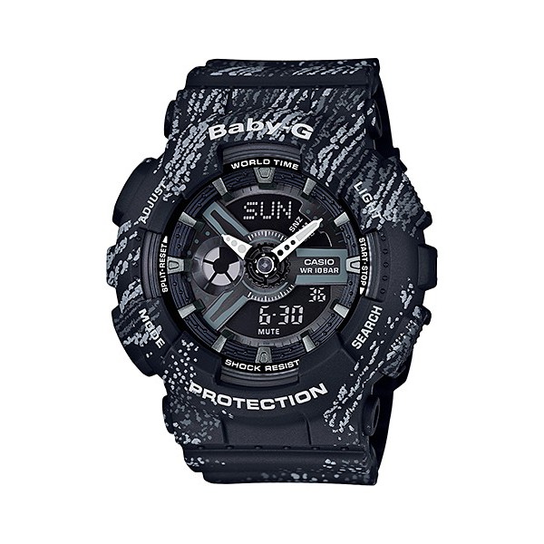 Casio Baby-G BA-110TX Textile pattern series รุ่น BA-110TX-1A | Shopee ...
