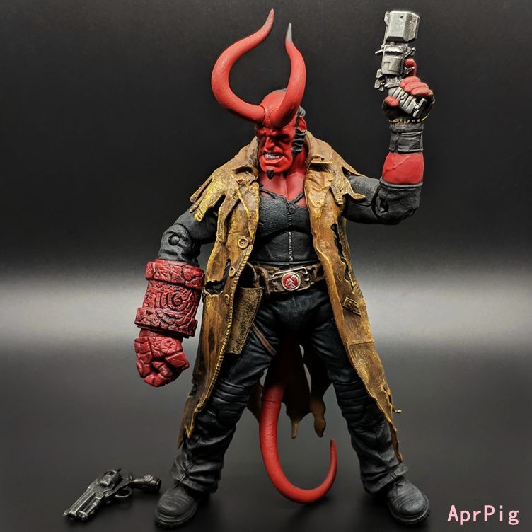 สวยHellboy รูป Hellboy 7 นิ้ว ghost rider action figure รูปของเล่น ant ...