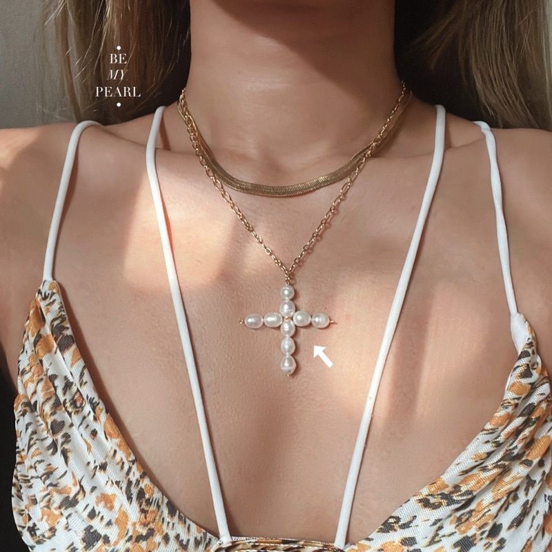 lila-necklace-i-สร้อยคอมุกน้ำจืด