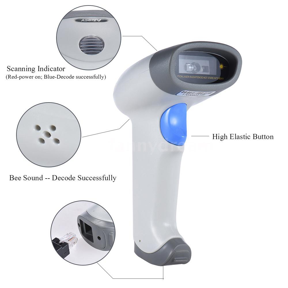 aibecy-เครื่องสแกนบาร์โค้ด-เครื่องอ่านบาร์โค้ด-ตัวอ่านบาร์โค้ด-barcode-scanner