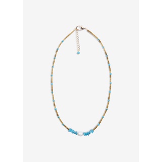 Absolute siam - Turquoise & Pearl Necklace - Revival (The wonder room)