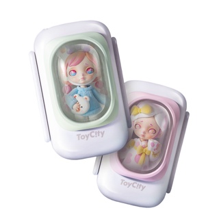 TOYCITY ของเล่น City Space Capsule Laura ชุดนอนแฟชั่นใหม่เล่นกล่องตาบอดตุ๊กตาสาวเครื่องประดับทำมือ