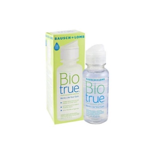 🔥ลดสุดๆๆน้ำยาล้างคอนแทคเลนส์ Biotrue ขวดเล็ก 60ml.หมดอายุ2024 09