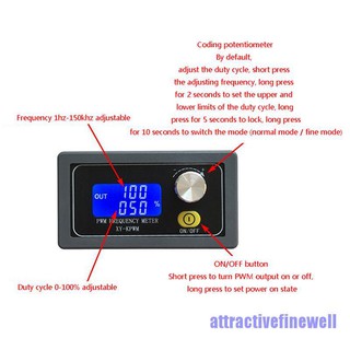 เครื่องกําเนิดสัญญาณ AFW XY-KPWM 1 ช่อง 1Hz-150KHz PWM ความถี่คลื่นความถี่