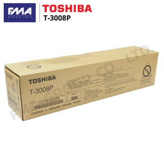 TOSHIBA e-STUDIO หมึกเครื่องถ่ายเอกสารสีดำ T-3008P สำหรับรุ่น 3008A / 4508A / 5008A