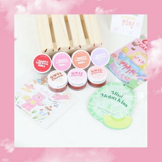 1แถม1 🍯 วิปปิ้งบรัชมูส บรัชเนื้อแมท Barbie blush mousse Honey kiss Melon Lip Mask บรัชบาบี้ Whip Wink Baby Pink