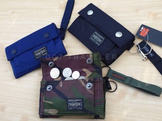 Porter wallet กระเป๋าสตางค์ (ขนาด 9.5cm X 15cm)
