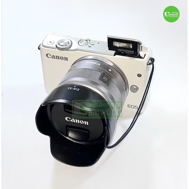 canon-m10-eos-m10-กล้อง-พร้อม-เลนส์-15-45mm-stm-มีกันสั่น-ถ่ายสวย-ทั้งภาพนิ่งและวีดีโอ-wifi-มือสอง-used-มีประกัน-sd16g