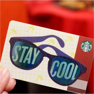 ภาพหน้าปกสินค้าบัตร Starbucks ลาย STAY COOL ที่เกี่ยวข้อง