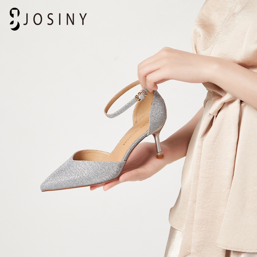 ภาพหน้าปกสินค้าJOSINY ฤดูร้อน รองเท้าแตะกลวงผู้หญิงสไตล์แฟชั่นที่เรียบง่ายสง่างามกริชรองเท้าผู้หญิง