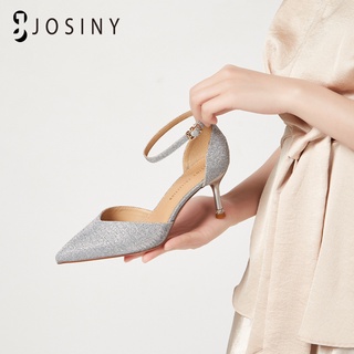 สินค้า JOSINY ฤดูร้อน รองเท้าแตะกลวงผู้หญิงสไตล์แฟชั่นที่เรียบง่ายสง่างามกริชรองเท้าผู้หญิง