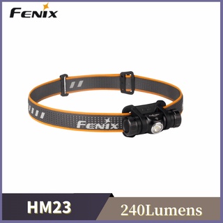 Fenix HM23 Cree Neutral ไฟหน้า LED ขนาดกะทัดรัด น้ําหนักเบา พร้อมแบตเตอรี่ AA ฟรีไฟ สําหรับ Extremes