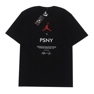 เสื้อยืด พิมพ์ลาย Jordan PSNY Black Air Jordan PSNY New York Jordan พร้อม Michael Jordan Signature Jordan Signature