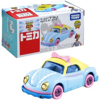 แท้ 100% จากญี่ปุ่น โมเดล ดิสนีย์ รถคลาสสิค ทอยสตอรี่ 4 Takara Tomy Tomica Disney Motors A Baud Peep Toy Story 4