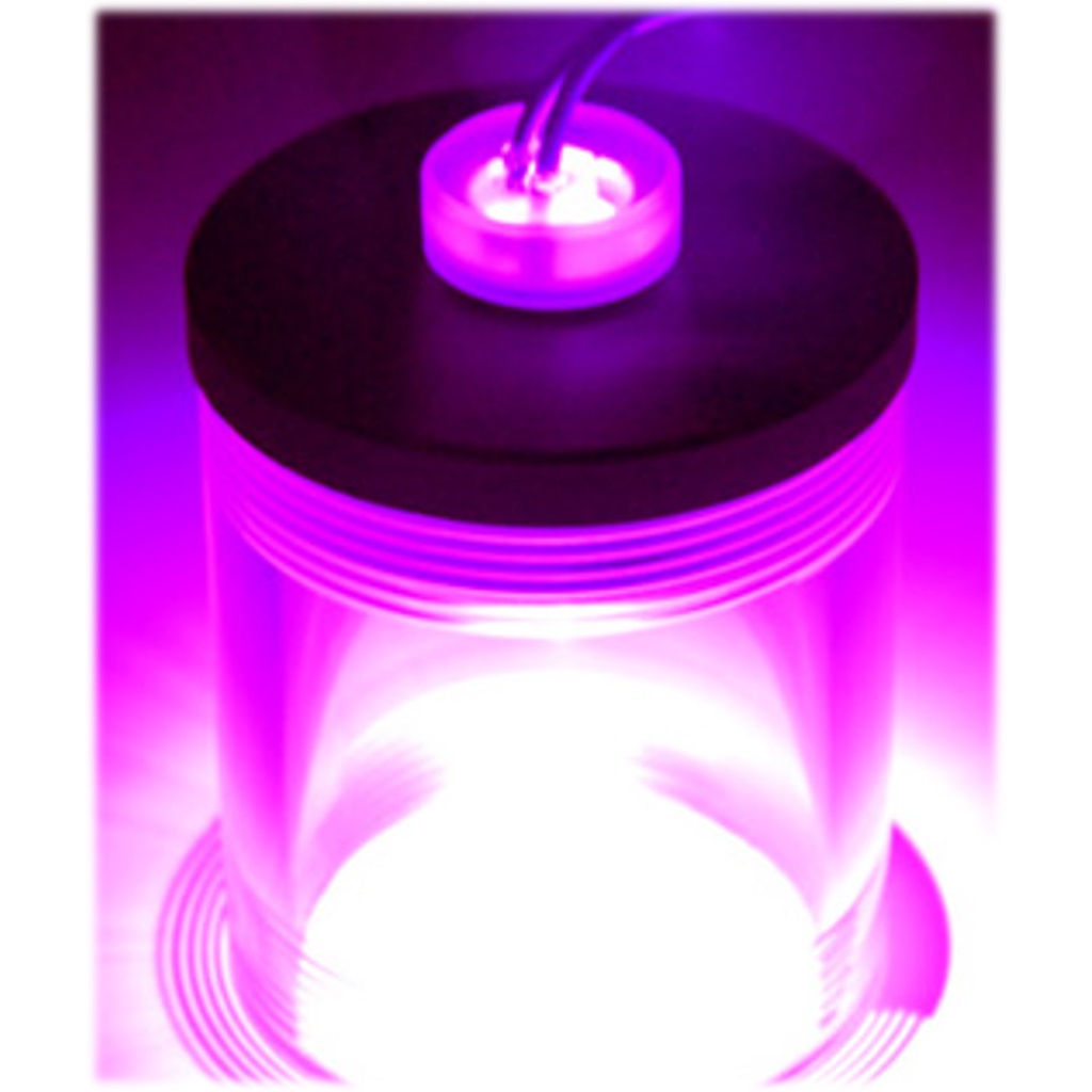 Stopper LED Pink, จุกปิดรูแทงค์ ขนาด 1/4 ไฟled *สีชมพู ชุดน้ำระบบเปิด ...