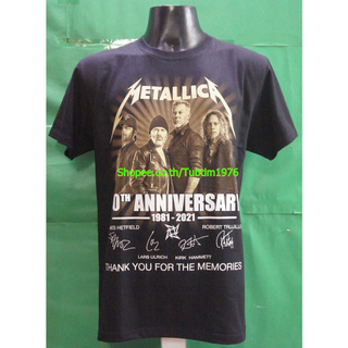 เสื้อยืดสุดเท่เสื้อวง Metallica เสื้อวงร็อค เมทัล สากล เสื้อวินเทจ เมทัลลิกา MET1828Sto5XL