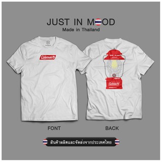 【🔥🔥】ผ้าฝ้าย 100%เสื้อยืดลาย Coleman สุดคูล...  Made in Thailand คุณภาพเยี่ยมS-3XL