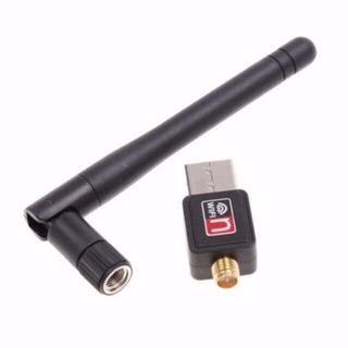 ภาพขนาดย่อของภาพหน้าปกสินค้า600Mbps USB ตัวรับ WIFI ตัวรับสัญญาณไวไฟ มีเสาอากาศ รับWIFI ความเร็วสูง USB 2.0 Wireless Wifi Adapter จากร้าน gadget_d.dee บน Shopee