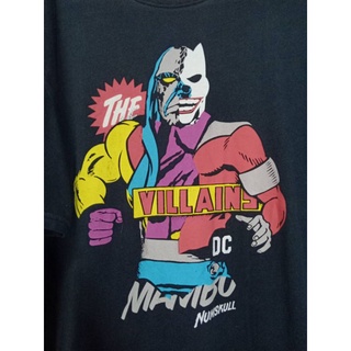 เสื้อยืดมือสอง ลายการ์ตูน DC COMICS X MAMBO VILLAINS 3XL อก 50 เสื้อไซส์ใหญ่