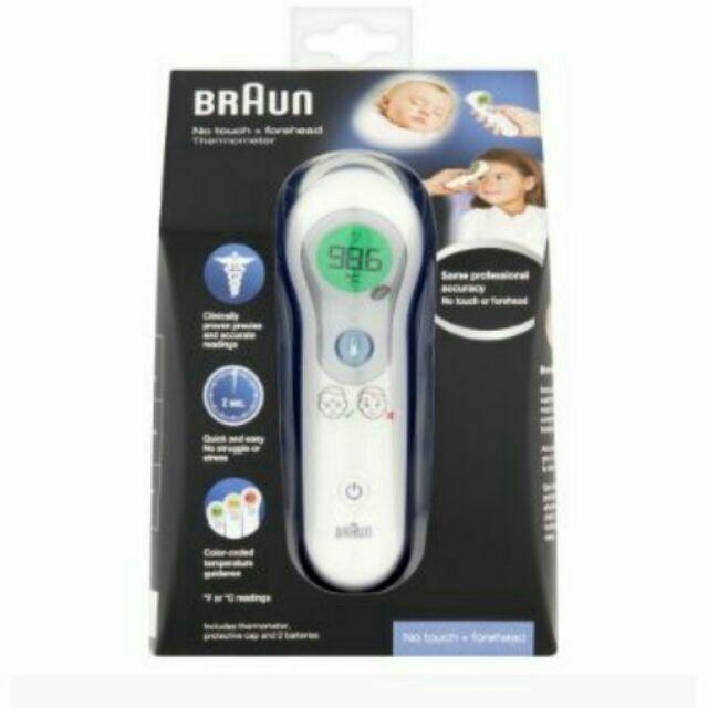 ปรอทวัดไข้ทางหน้าผาก-1-usa-braun-no-touch-forehead-thermometer-ปรอทวัดไข้-braun