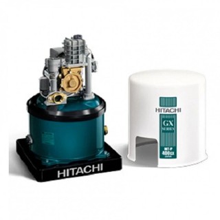 HITACHI ปั้มน้ำอัตโนมัติ 400 วัตต์ สำหรับน้ำประปา รุ่น WT-P400GX2 (Green)