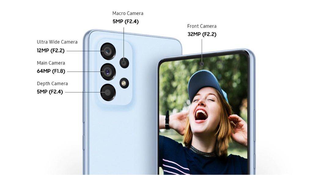 คำอธิบายเพิ่มเติมเกี่ยวกับ Samsung Galaxy A53 5G (8/128GB)