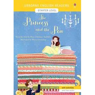 DKTODAY หนังสือ USBORNE READERS STARTER:THE PRINCESS & THE PEA (free online audio British English and American English)