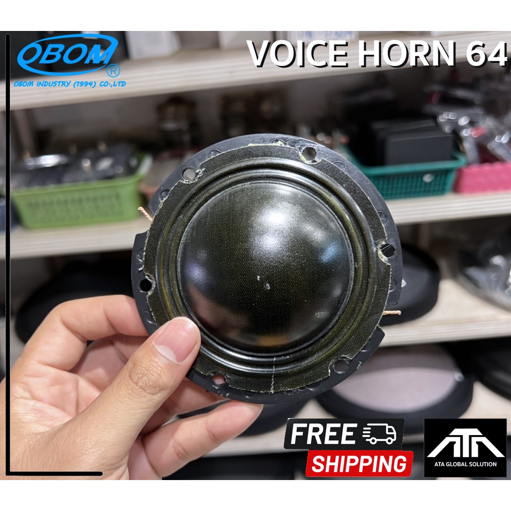 วอยฮอนท์-horn-64-horn-64-v2-obom-อุปกรณ์สำหรับซ่อมลำโพง-อะไหล่ลำโพง-voice-horn-64