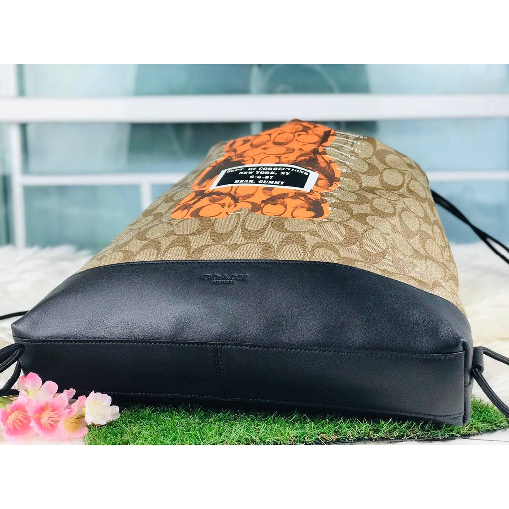 Coach terrain drawstring backpack hotsell