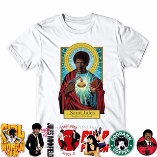 2020 เสื้อยืดแขนสั้น พิมพ์ลาย Pulp Fiction Saint jules แฟชั่นฤดูร้อน สําหรับผู้ชาย