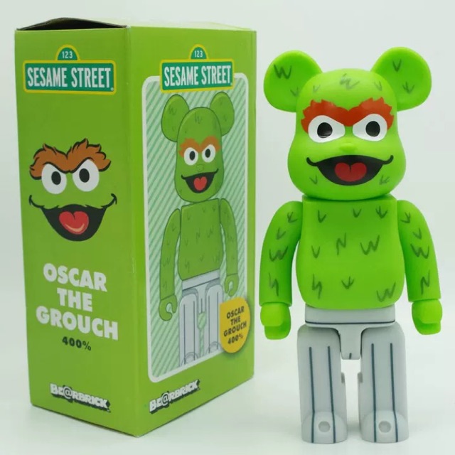 BE@RBRICK x Sesame Street Oscar the grouch 400% | Shopee Thailand