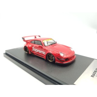 รถเหล็ก porsche 993 RWB สเกล 1:64