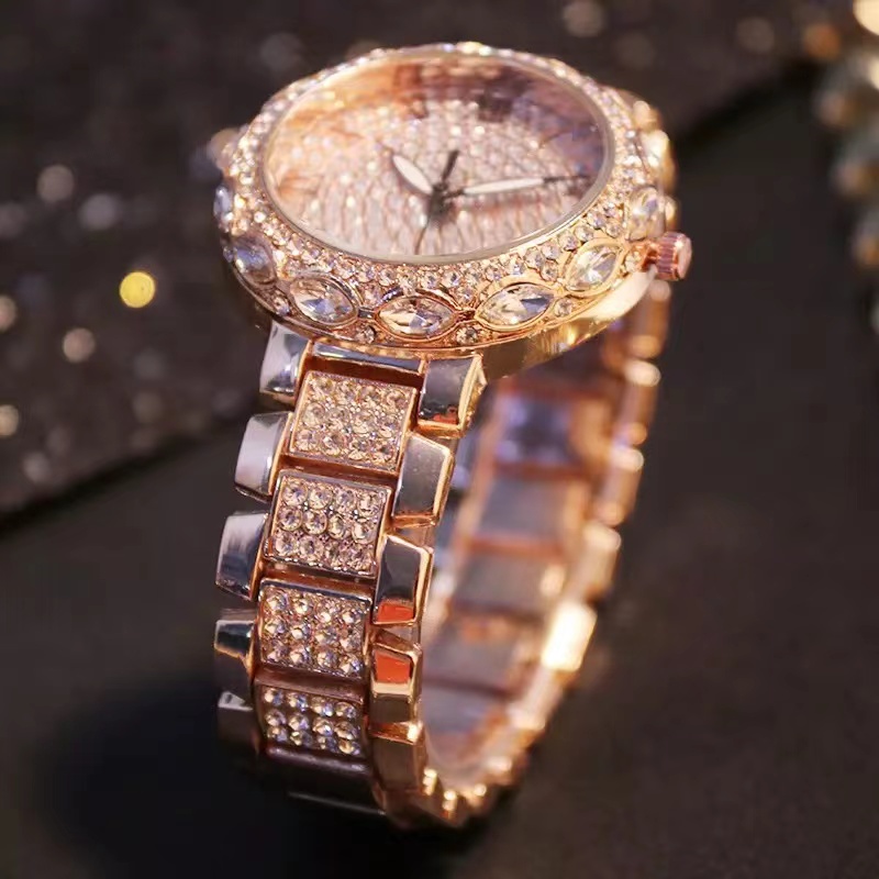 ภาพสินค้าB.s Bes ins นาฬิกาข้อมือควอตซ์ ประดับเพชร หรูหรา กันน้ํา พร้อมกล่อง สําหรับผู้หญิง จากร้าน mengmei0331.th บน Shopee ภาพที่ 8