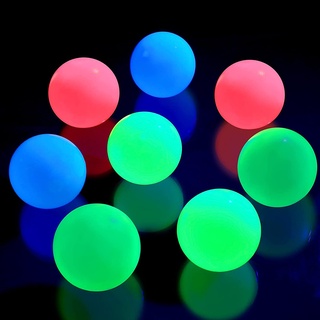[4-8ชิ้น] ☆COD&amp;พร้อมส่ง☆ ลูกบอลบีบ ลูกบอลเรืองแสง ลูกบอลติดผนัง เพดาน ของเล่นคลายเครียด แก้เบื่อ TikTok🔥คละสี
