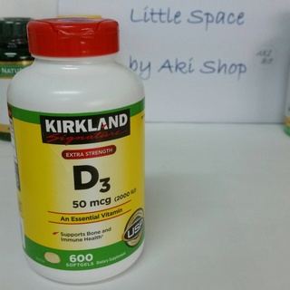 ภาพหน้าปกสินค้า*พร้อมส่งจากไทย กระปุกใหญ่ 600 เม็ด นำเข้าจากอเมริกา -วิตามิน D3 Kirkland Signature Extra Strength D3 50 mcg ซึ่งคุณอาจชอบสินค้านี้