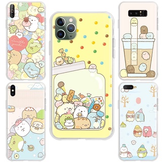 เคสโทรศัพท์มือถือแบบนิ่ม ลาย Sumikko Gurashi BO-104 สําหรับ Samsung Galaxy Note S10E S20 9 FE S10 8 Ultra S21 Lite Plus