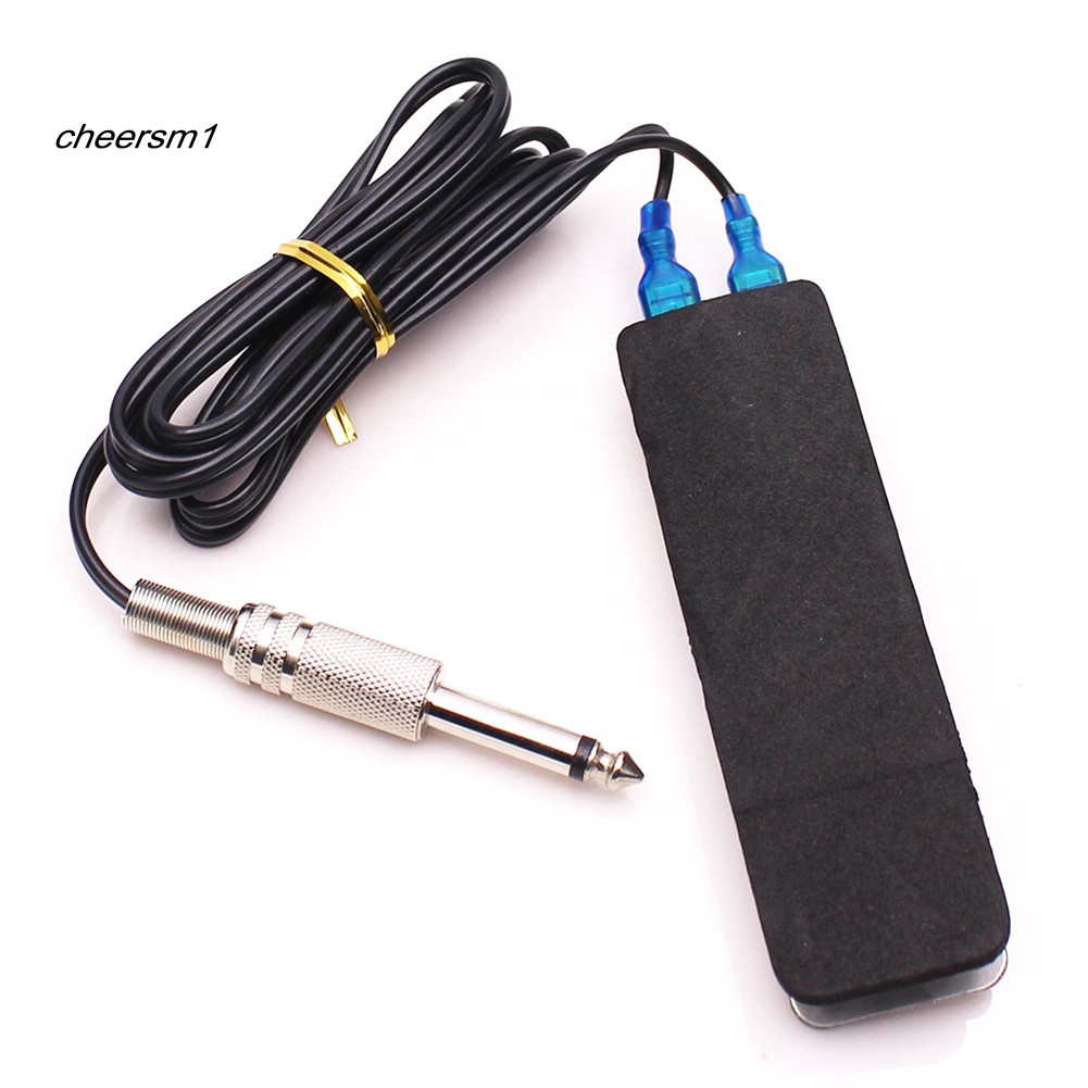 che-stainless-steel-tattoo-foot-pedal-switch-mic-plug-machine-hook-line-accessories