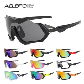 『READY STOCK』AIELBRO แว่นกันแดด Uv400 สําหรับเล่นกีฬาขี่จักรยานตกปลาปีนเขา