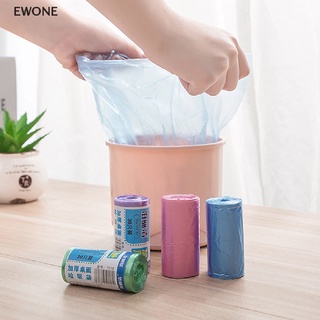 Ewone ถุงขยะ แบบหนา ขนาดเล็ก แบบใช้แล้วทิ้ง สําหรับรถยนต์ 30 ชิ้น ต่อม้วน